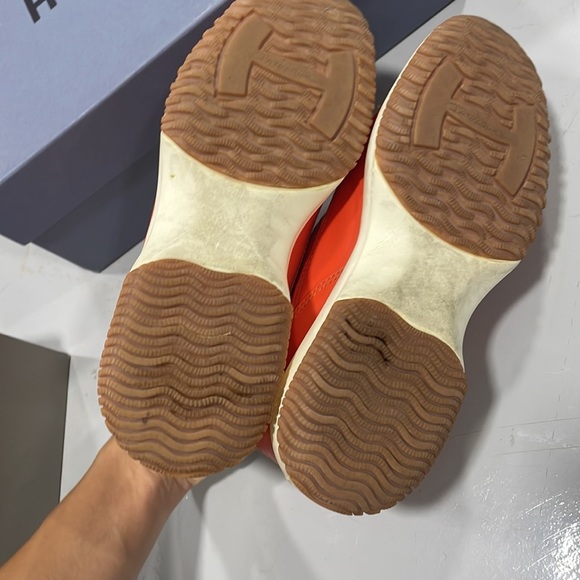 Orange hogan sneakers sz 36 - Picture 6 of 7